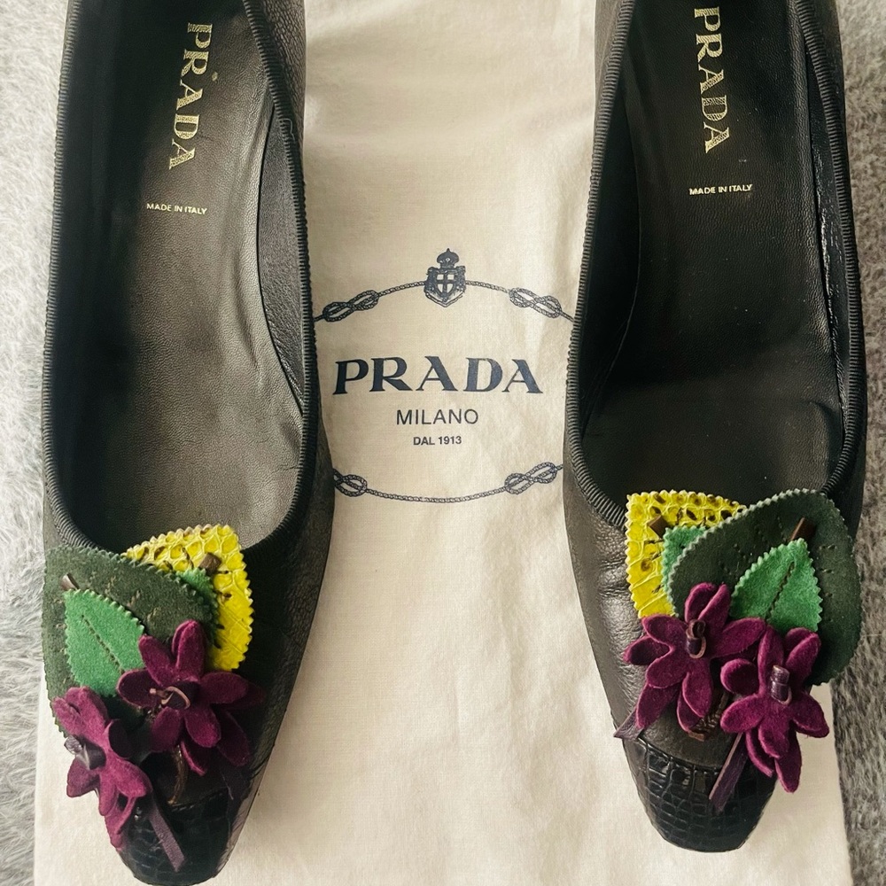 Prada Women’s Black Sandals